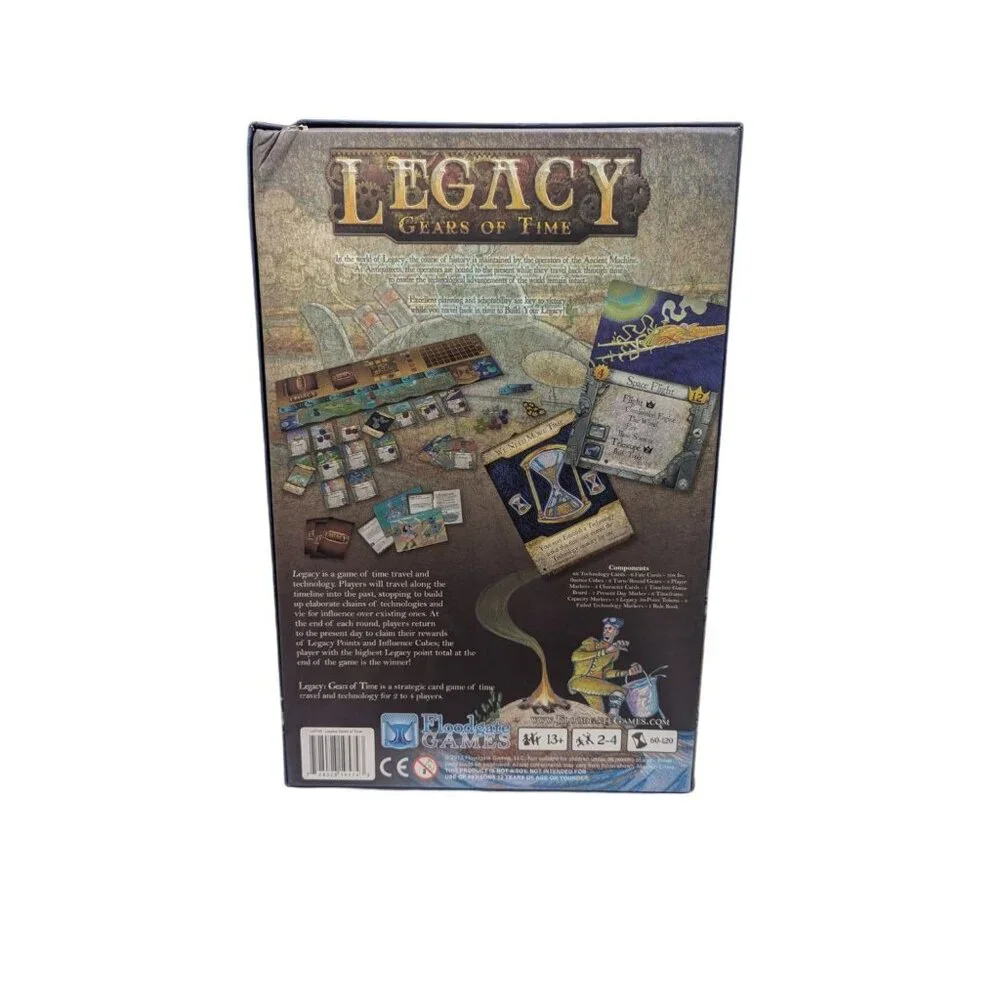 Legacy: Gears Of Time Strategic Board Card Game
